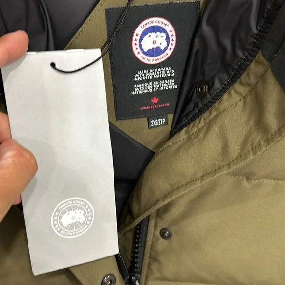 Canada Goose Shelburne Parka Military Green 3802L-49 Size 2XS - Picture 5 of 12
